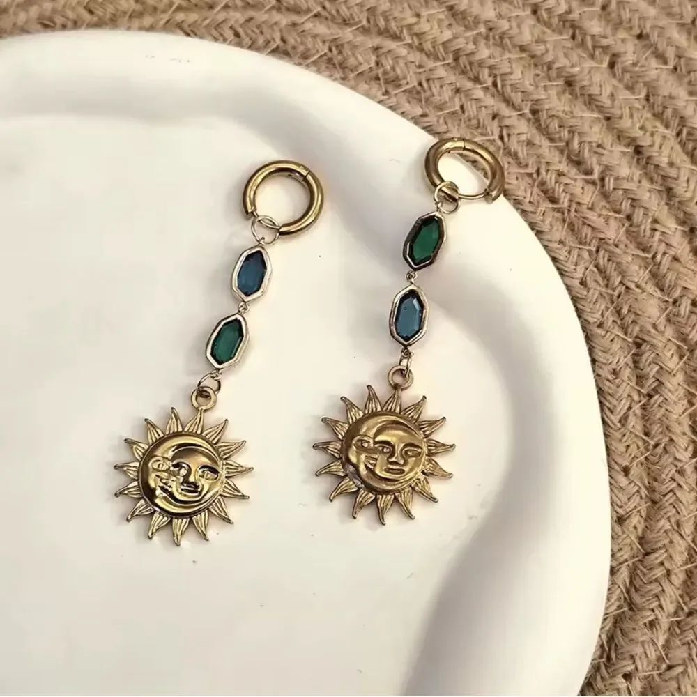 Sun drop earrings S1297